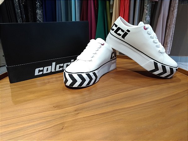 tenis colcci feminino vermelho