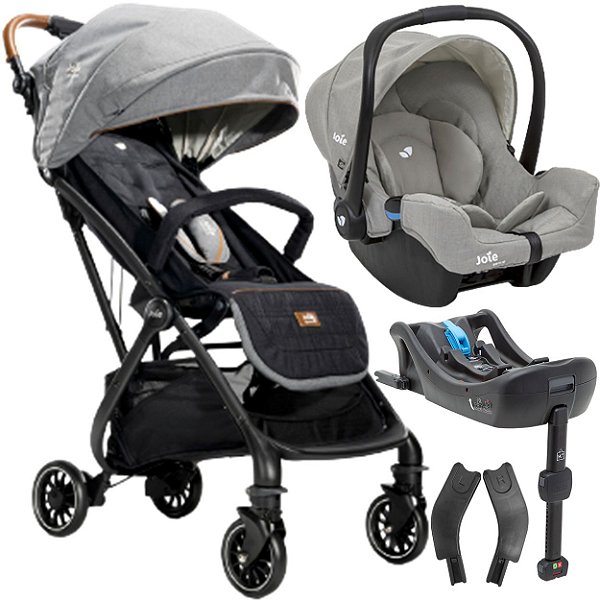 Carrinho Bebe Conforto Base FX Joie Tourist Signature Carbon