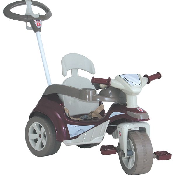 Carrinho de Passeio Pedal Biemme Triciclo Baby Trike Elegance