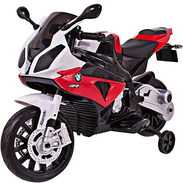 Moto Eletrica Infantil Belfix BMW S1000RR 12V Red Vermelha