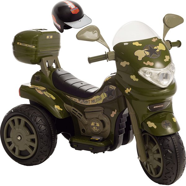 Mini Moto Elétrica Infantil Motinha Cross Crianças Velotrol