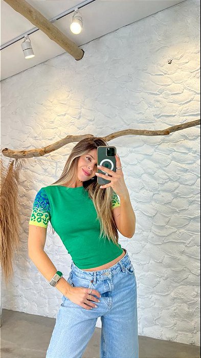 Blusa Brasil Verde