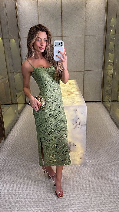 Vestido Milagres Verde