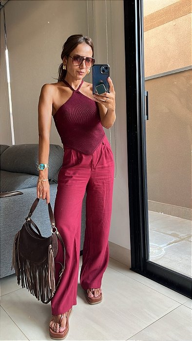 Cropped Valentina Vinho