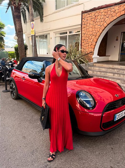 Vestido Longo Ibiza Vermelho
