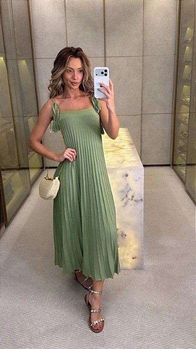 Vestido Grécia Verde