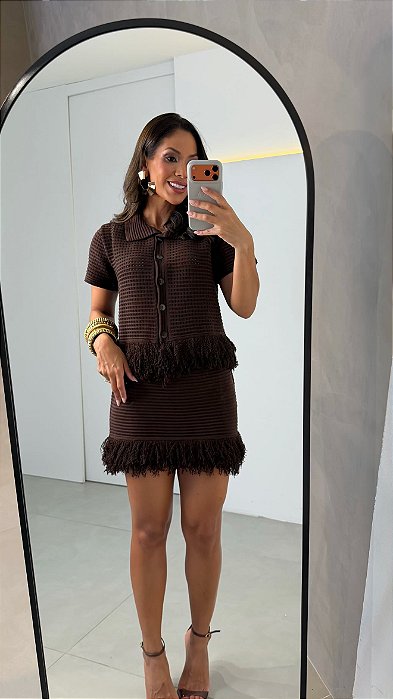 Conjunto Amalfi Marrom