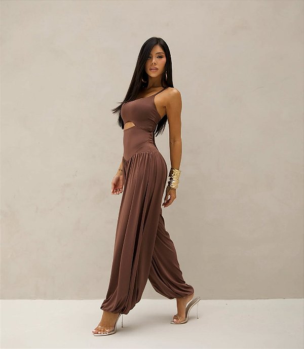 Macacão Dubai Marrom