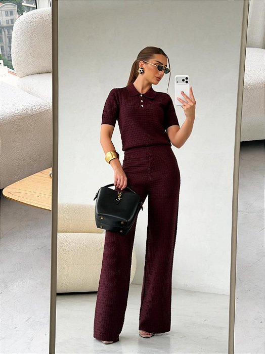 Conjunto Valentina Vinho