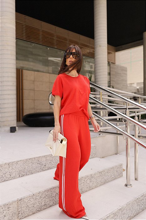 Conjunto Naomi Vermelho