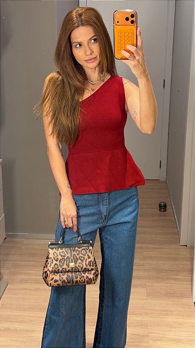 Blusa Aura Marsala