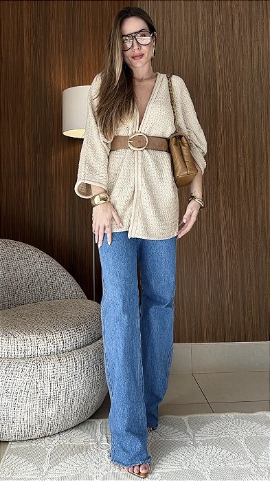 Cardigan Aurora Nude