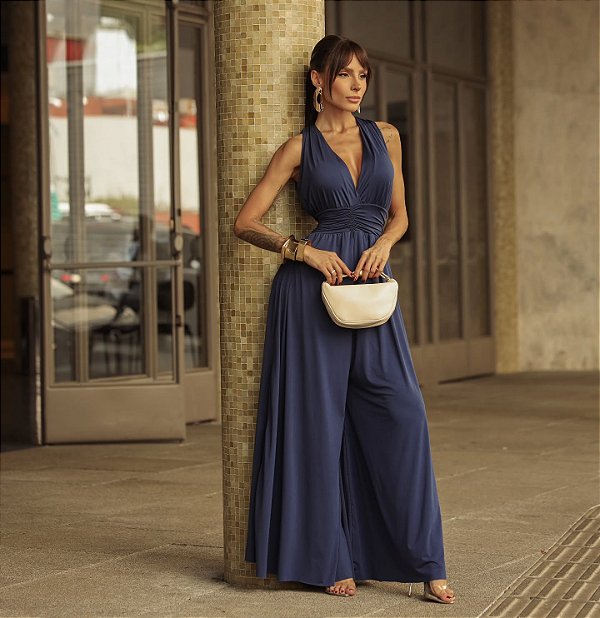 Macacão Valentina Azul