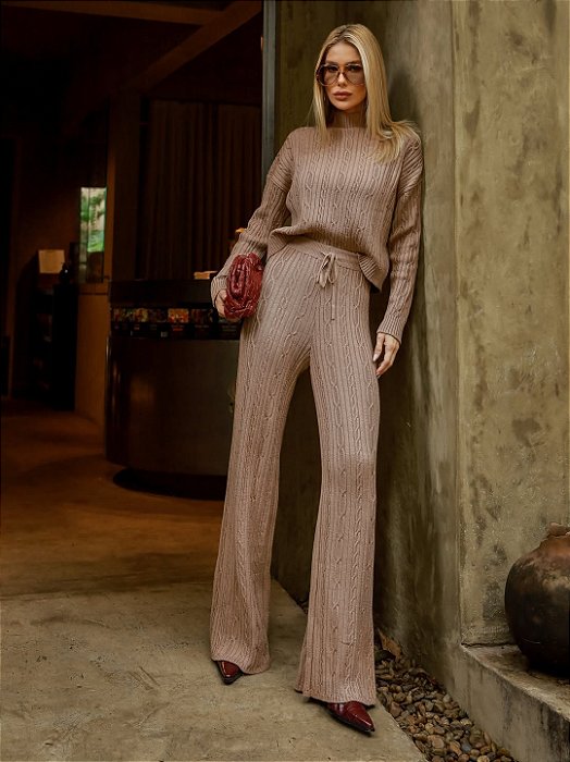 Conjunto de Tricot Alo