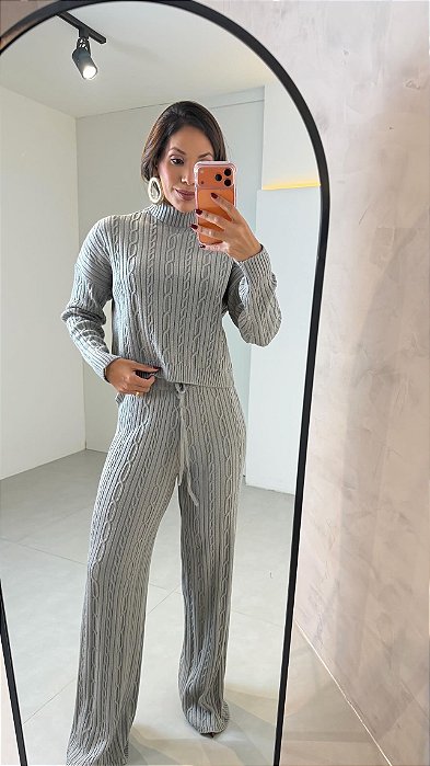 Conjunto de Tricot Alo Mescla