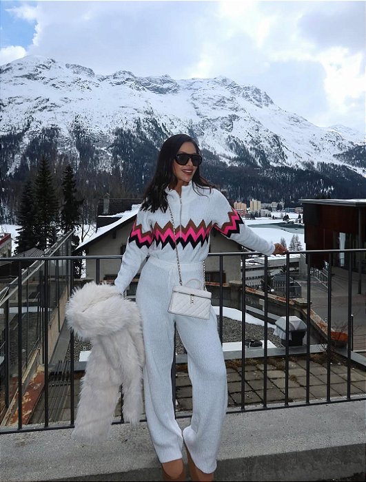 Conjunto de Tricot Montreal Off White