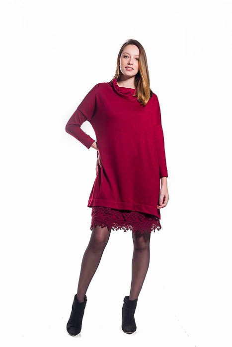 vestido quentinho