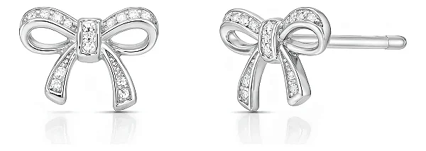 rinco Laço Prata 925 Com Zircônias Adulto Infantil Prata