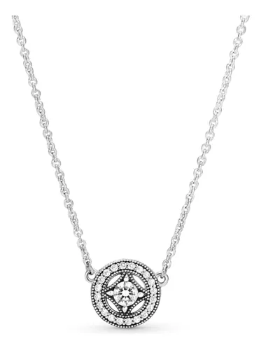 Colar Feminino Prata 925 Encanto Vintage