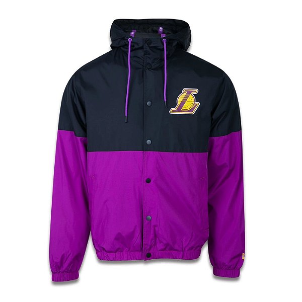 JAQUETA CORTA VENTO WINDBREAKER NBA LOS ANGELES LAKERS CORE