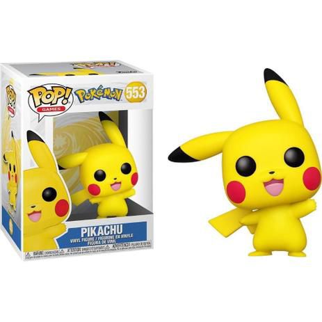 Pop Funko Pikachu #553 Pokémon Anime Original Na Caixa
