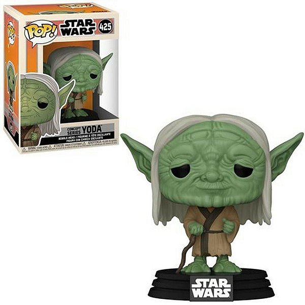 Pop Funko Concept Séries Mestre Yoda #425 Star Wars Original