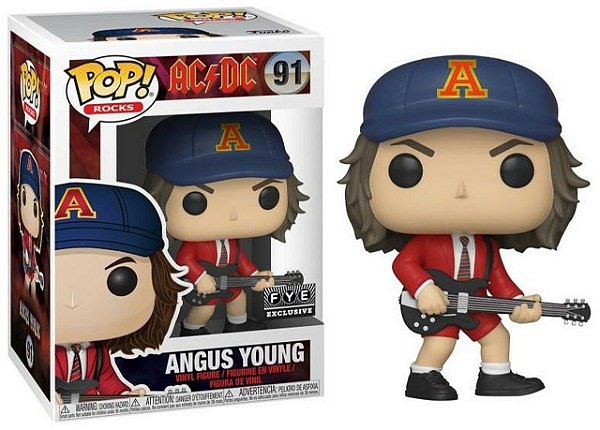 Pop Funko Angus Young #91 Ac Dc Special Edition