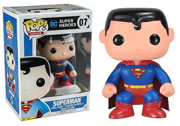 Pop Funko Superman #07 DC Super Heroes