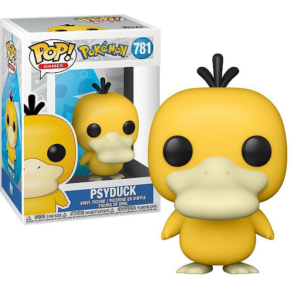 Pop Funko Psyduck #781 Pokémon Pokemon Original Com Nota