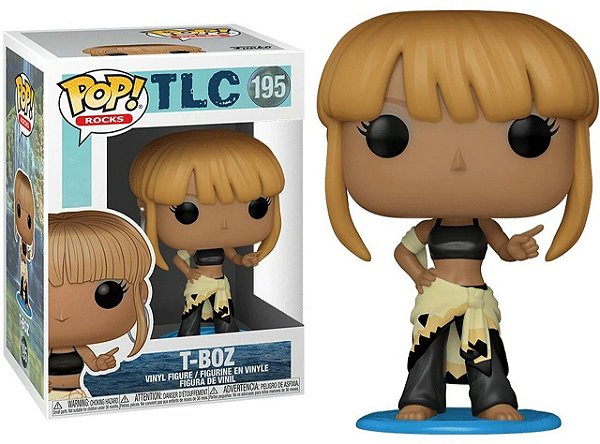 Pop Funko T-Boz #195 TLC Cantora Tionne Watkins Original