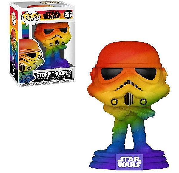 POP Funko Stormtrooper Pride Orgulho LGBT #296 Star Wars