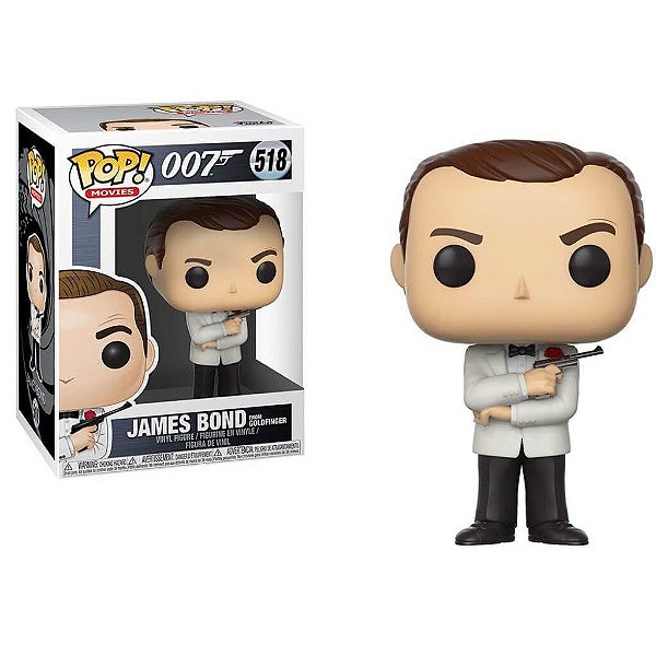 Pop Funko James Bond From Goldfinger #518 Filme 007 Original