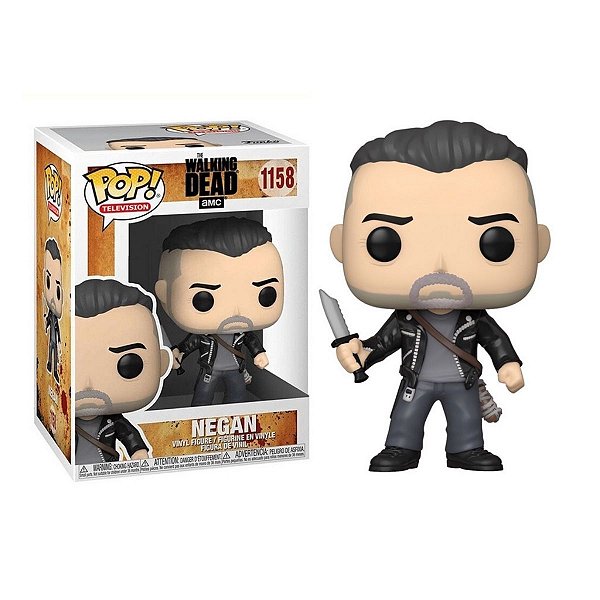 Pop Funko Negan #1158 The Walking Dead AMC Original C/ Nota