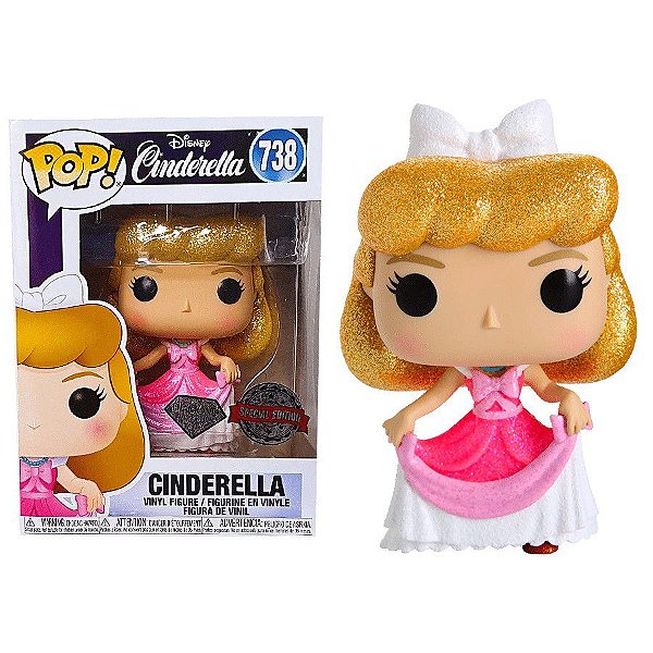 Pop Funko Princesa Cinderella #738 Special Edition Diamond