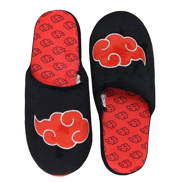 Pantufa Chinelo De Quarto Nuvens Akatsuki Oficial Naruto - Adrenaland - A  Realidade da Imaginação