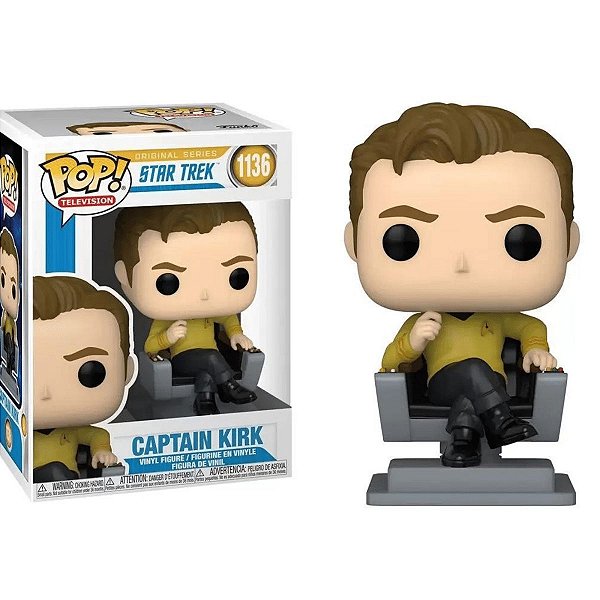 Pop Funko Captain Kirk #1136 Star Trek