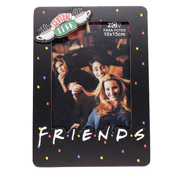 Porta Retrato Friends Central Perk Foto 10X15Cm Oficial WB