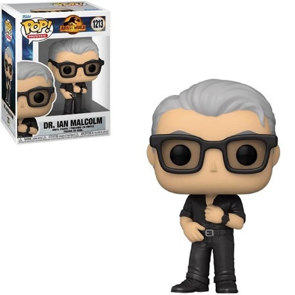 Pop Funko Dr Ian Malcolm #1213 Jurassic World Dominion