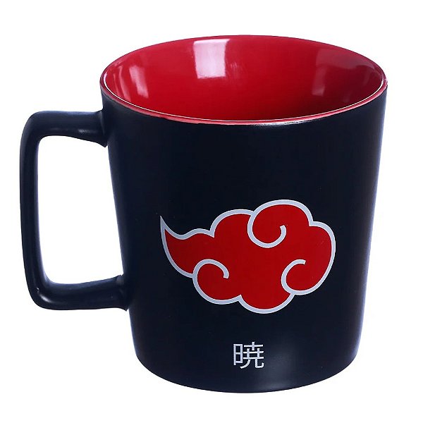 Caneca Akatsuki Naruto Nukenin Nuvem - Decora Geek