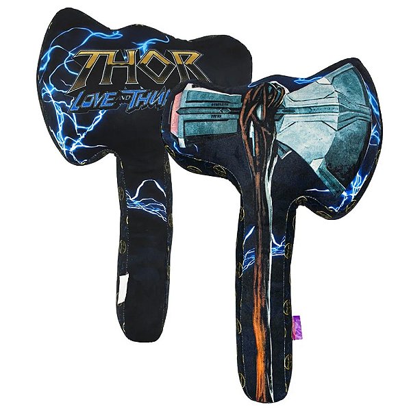 Almofada Thor 3D Mjolnir Martelo Love And Thunder Oficial Marvel