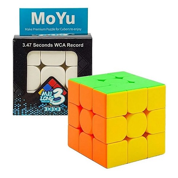 Cubo Mágico Profissional 3x3 Meilong 3c