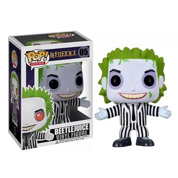 Pop Funko BeetleJuice #05 Filme Os Fantasmas Se Divertem