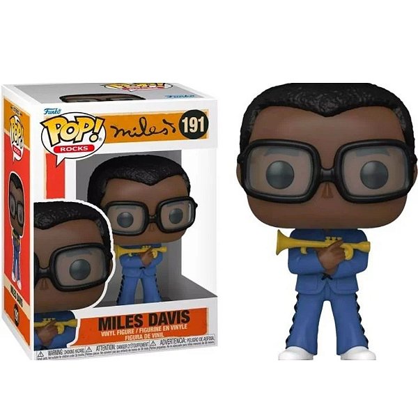 Pop Funko Miles Davis #191 Rocks