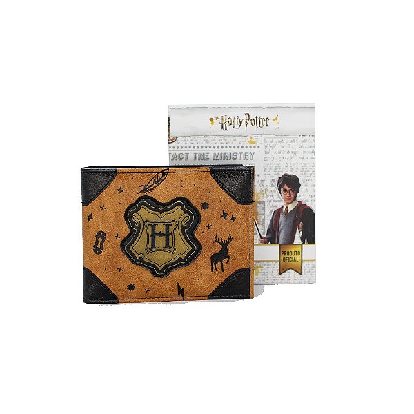Carteira Harry Potter Multiuso 11x18cm Oficial Warner Bros