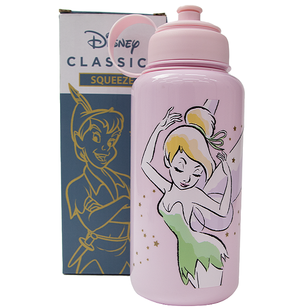 Garrafa Sininho Tinker Bell 1 Litro Academia Oficial Disney
