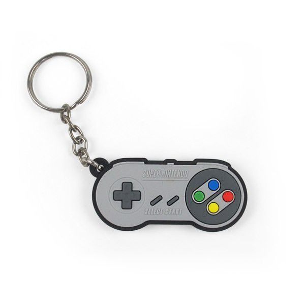 Chaveiro Controle Super Nintendo Emborrachado