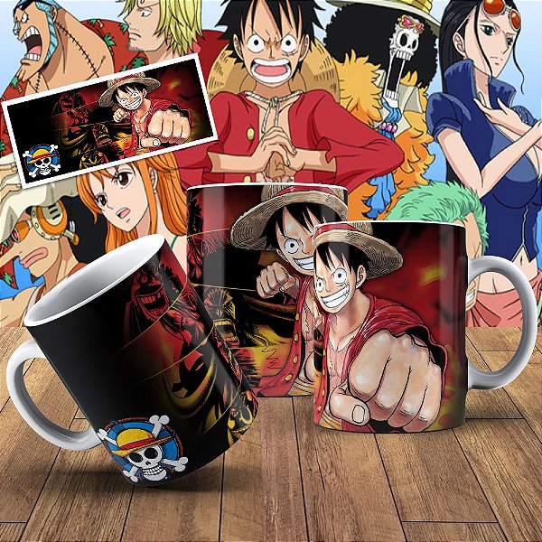 Caneca One Piece Soco Tradicional 325ML