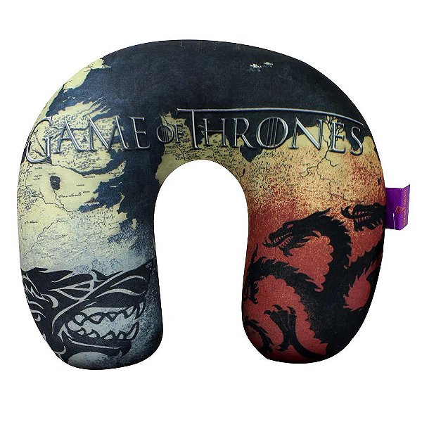 Almofada de Pescoço Game Of Thrones Got Oficial HBO