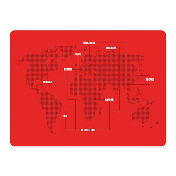 Mousepad La Casa De Papel 37x28cm Mouse Pad Gamer