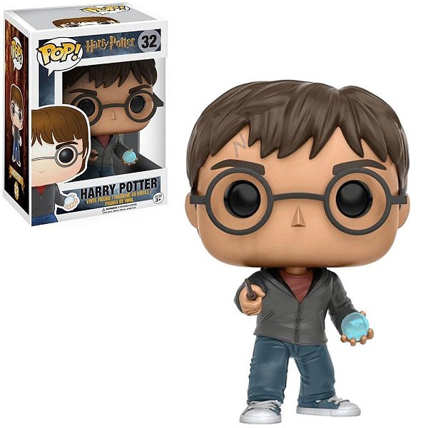Pop Funko Harry Potter Com Esfera Registro Da Profecia #32 Warner Bros